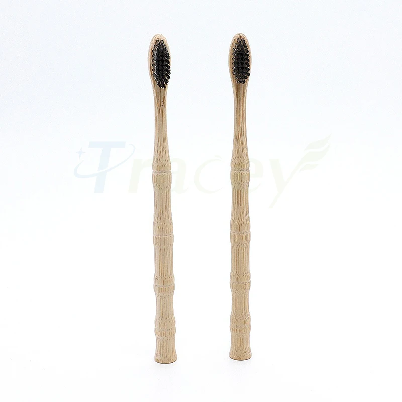 Toothbrush Set Eco-friendly Biodegradable Bamboo Toothbrush Bamboo Tooth Brush Charcoal Bambo Bambu Bamboo Toothbrush