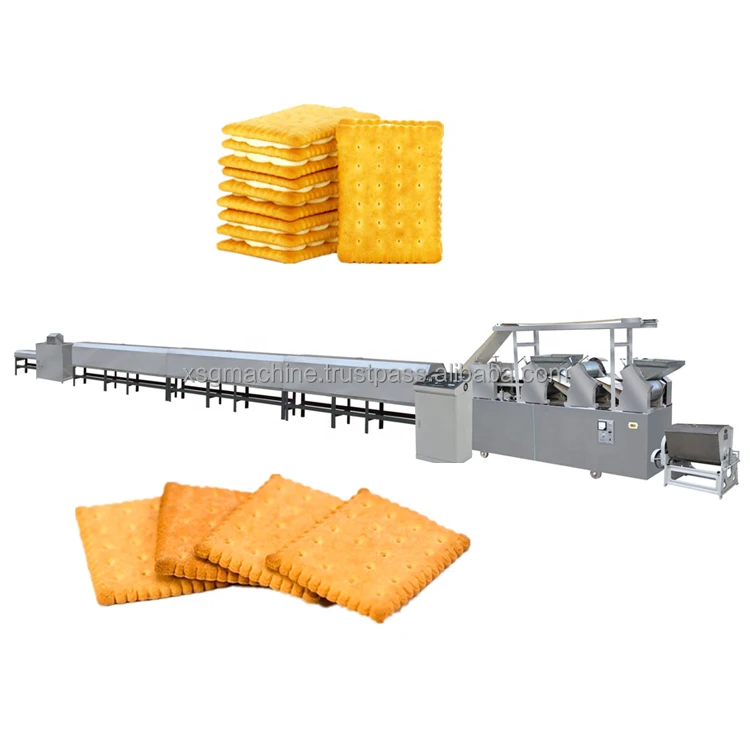 Industry Design Hard/Soft Biscuit Making Machinery Cookie Production Line on Sale