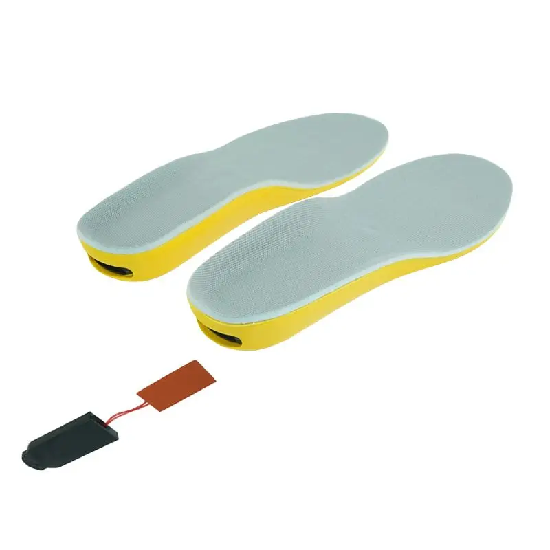 New Style PU Hi Poly Foam USB Charge Heating Winter Warm Insoles