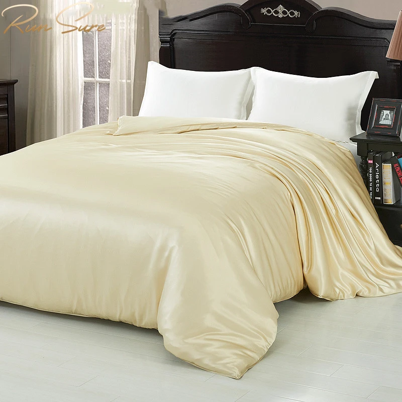 Colorful 100% Charmeuse silk 22mm Duvet Cover quilt cover