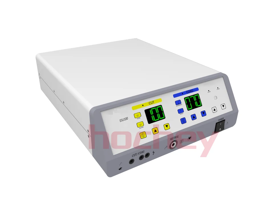 Hochey Medical 100W Electrosurgical Cautery Unit High Frequency Electrosurgery Unit with CE ISO
