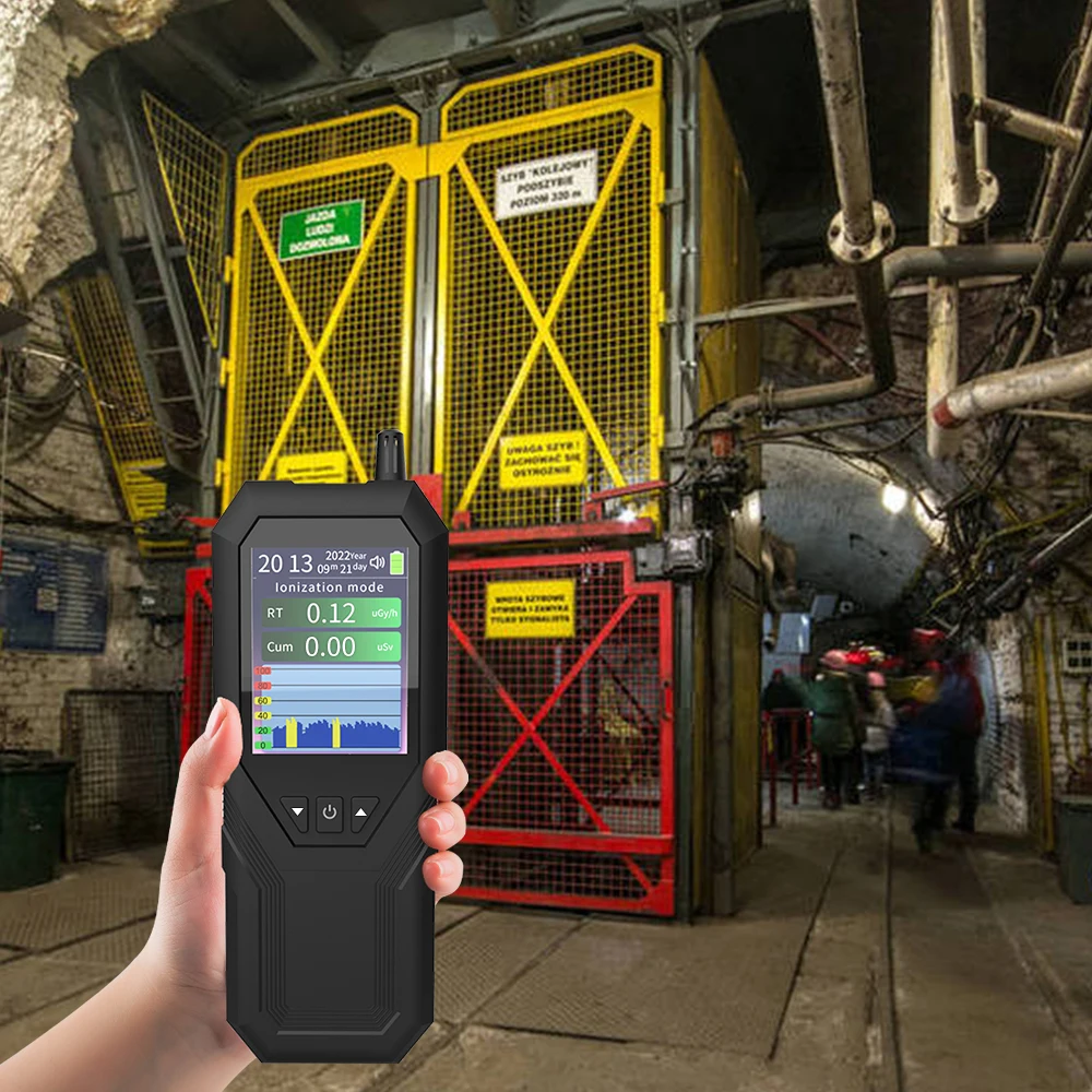 Высокое качество профессиональный радиационный дозиметр X Y бета-лучей счетчик ядерного излучения Гейгера детектор используется