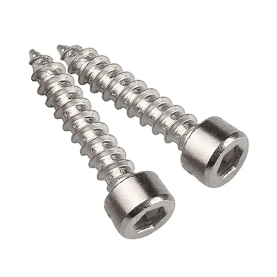 Metric Thread Fasteners Socket Cap Screws Nails Stainless Steel Hex Head Self Tapping Screws