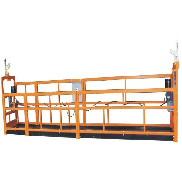 High rise building facade window cleaning equipment zlp800 gondola cradle scaffolding swing stage platform