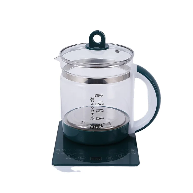 Коммерческий стеклянный кувшин большой емкости л, зеленый кувшин для здоровья, молочная лапша