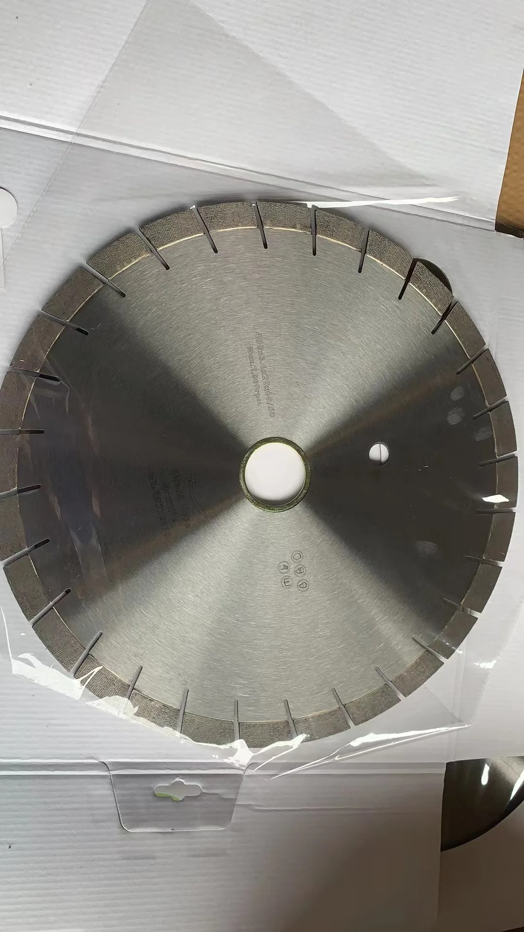 14 inch Silent Core Arix Granite Blade Pattern Array cutting  diamond circular saw