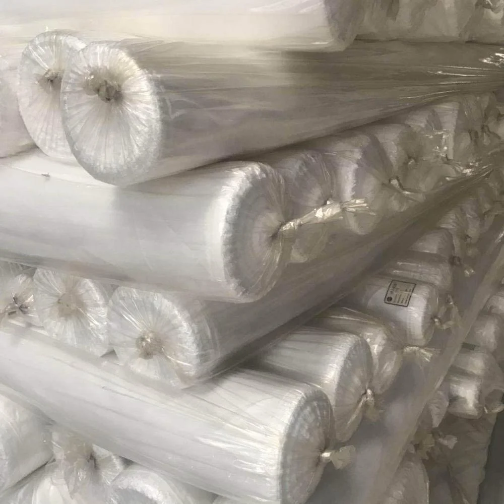 200D 100% Polyester bamboo festival wall fabric/Imitation silk grain organic  bamboo fabric