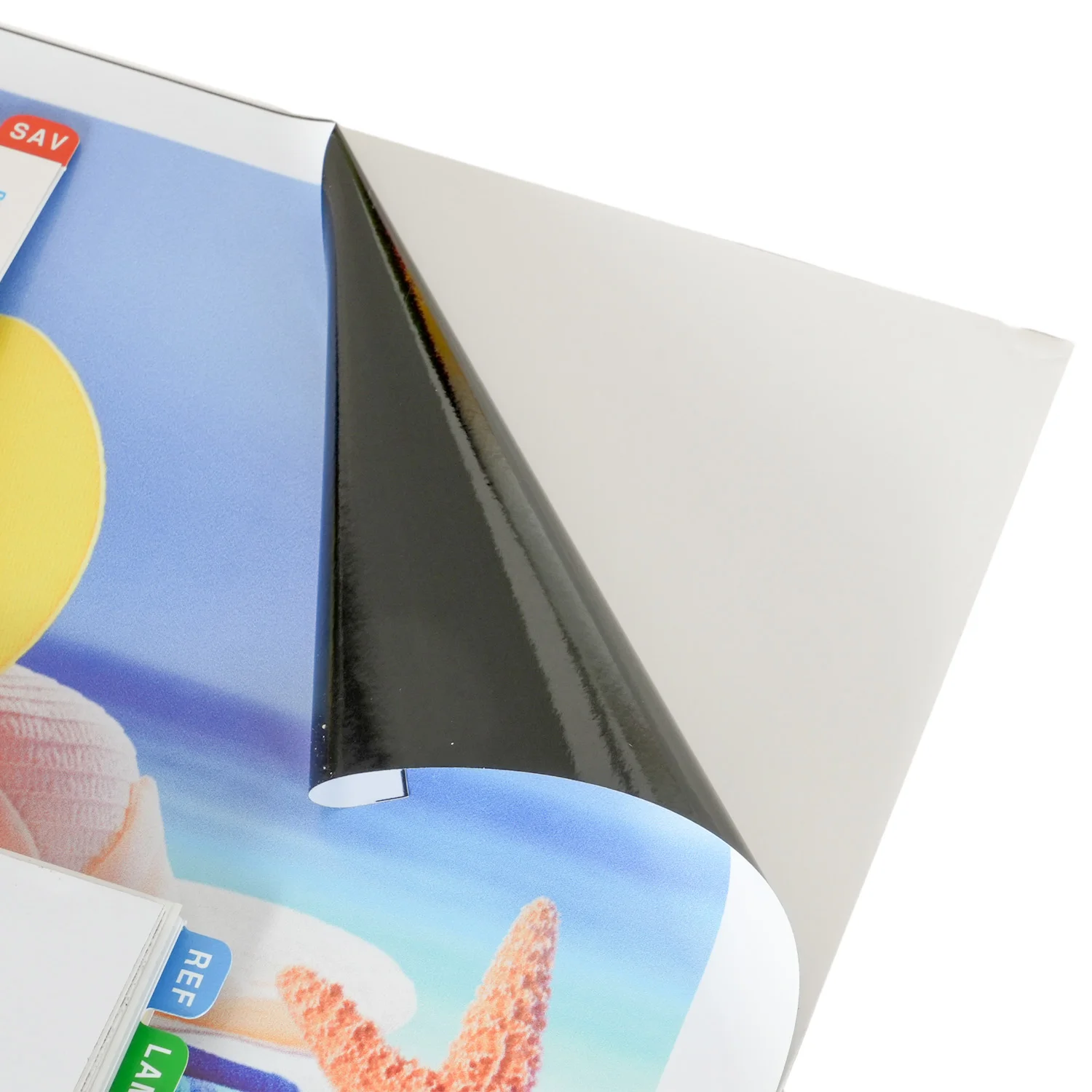 Self Adhesive Vinyl 140g 160g Printable Vinyl Roll White Sticker Wrap for for Advertising on Bus or Window