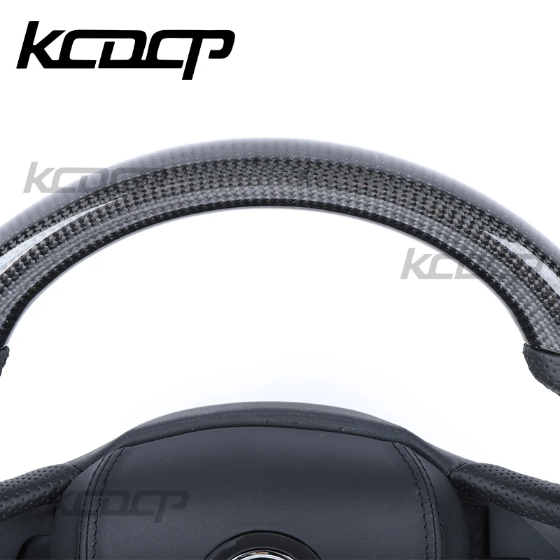 For Skoda Octavia RS SkodaYeti Fabia RS Carbon Fiber Steering Wheel