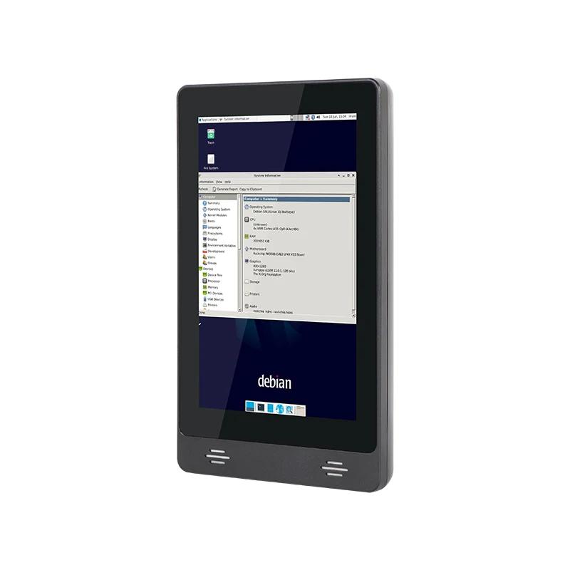 Настенный планшет Portworld 8 дюймов на базе Android YC-83P портрет 800*1280 емкостная сенсорная панель управления