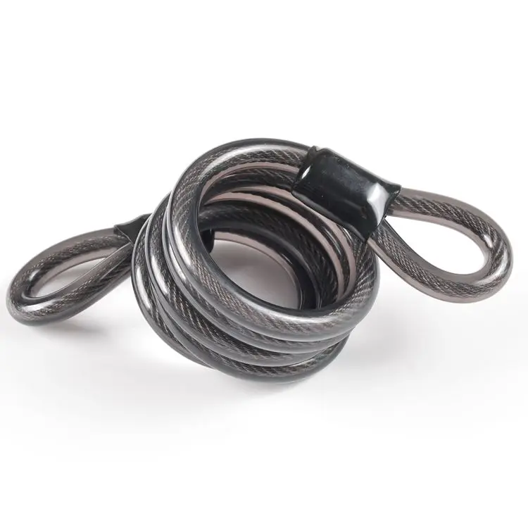 YH1408  Steel cable rope chain bicycle  lock Bike wire lock  for motorbike