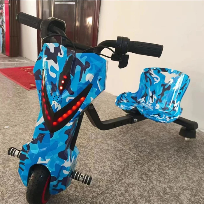 Three wheel 36V 2.4A  telecommande electric drift trike for kids scooter cart rental electric scooter