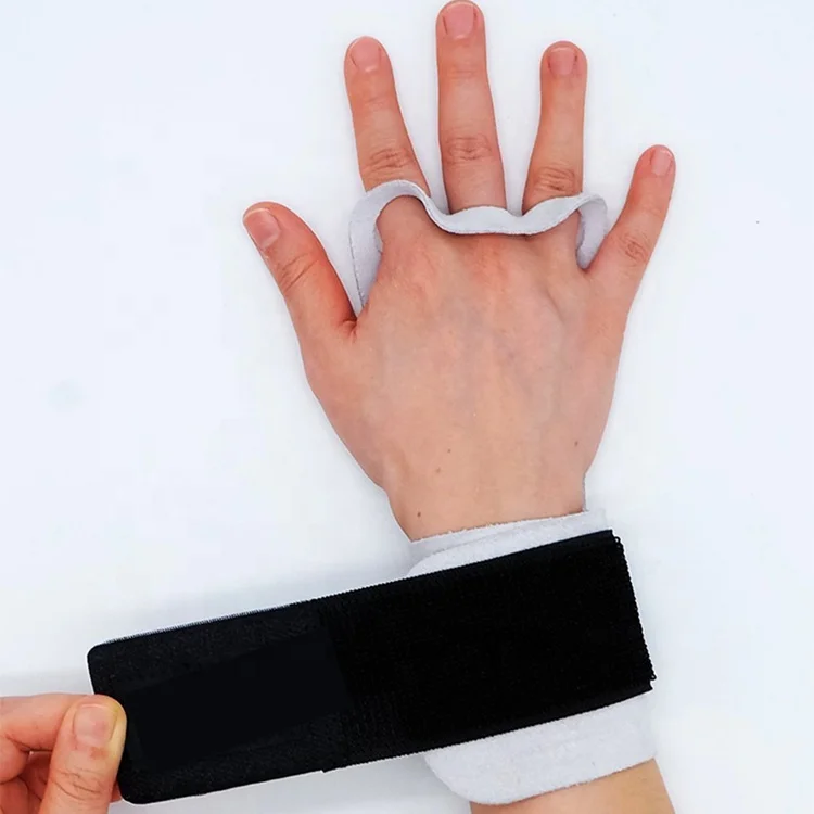 Кожаные ручки для тяжелой атлетики фитнеса, кожаные высококачественные Перчатки для фитнеса с 3 отверстиями для тяжелой атлетики, полипропиленовый пакет + картонная коробка 25-30 дней