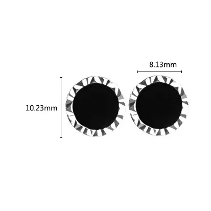 Retro style factory wholesale jewelry brass customize piercing men Hiphop stud fashion earrings 2023