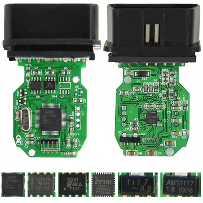 Opel OP COM and V1.70 2014 V PIC18F458 FT232RQ Chip Diagnostic Tool Opcom Can Bus Diagnostic Cable OBD2 OBDII Scanner Tool