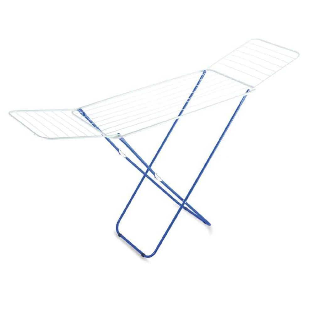 outdoor baby collapsible metal airer iron clothes dryer folding airer 16m drying lengte rack butterfly clothes