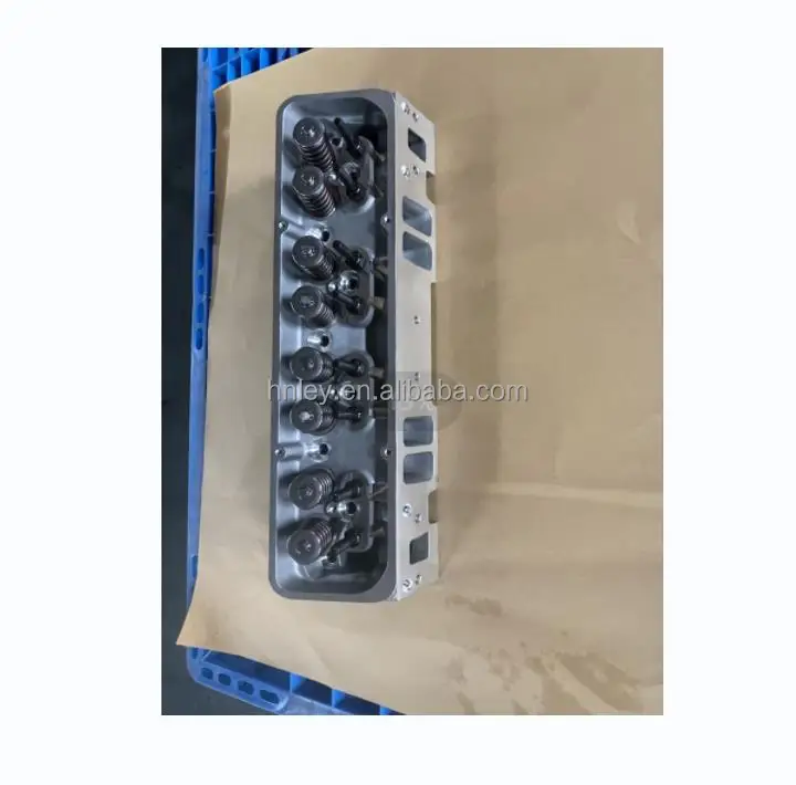 V8 Aluminum Cylinder Head Assembly Auto Parts Small Block SBC GM350 Aluminum Complete Cylinder Head For Chevy CHEVROLET 350 V8