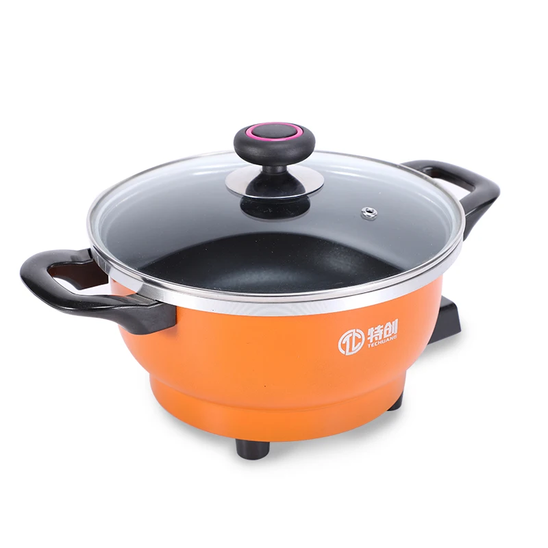 Многофункциональная электрическая сковорода высокого качества, горячий горшок, антипригарная сковорода, глубокая сковорода, электрическая сковорода