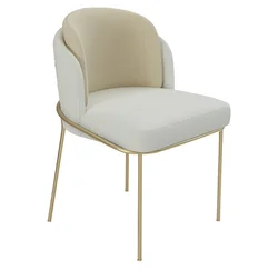 Manufacturer gold nordic velvet round dining  set 6 chairs rattan modern luxury leather dining room chair