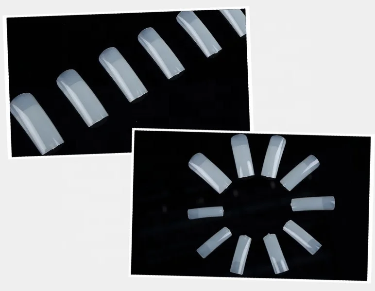 2019 Newest Design 100pcs  Nail Art Half False Tips