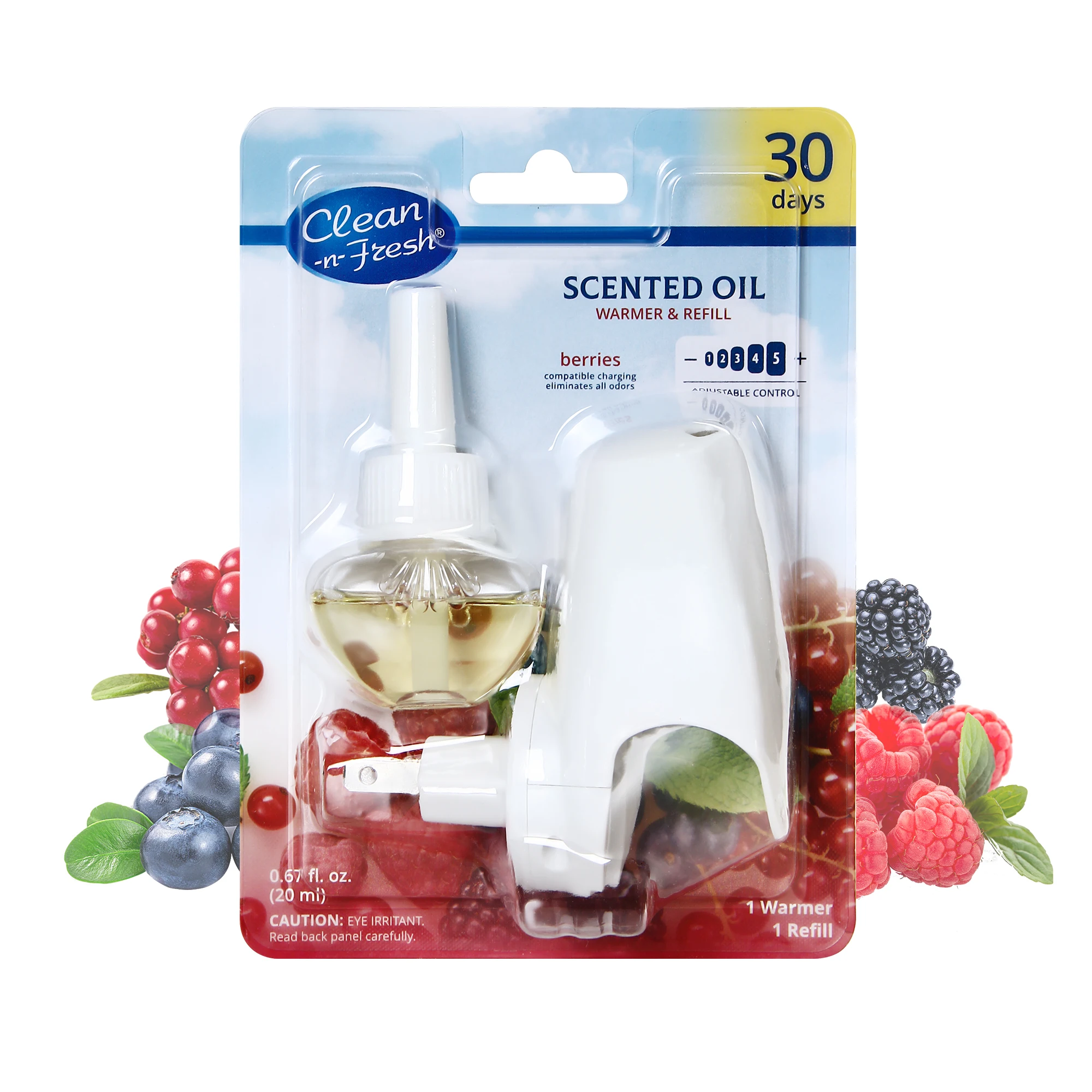 PlugIns Refills Air Freshener Starter Kit Plug In Electric Fragrance Oil Warmer & Refill Set