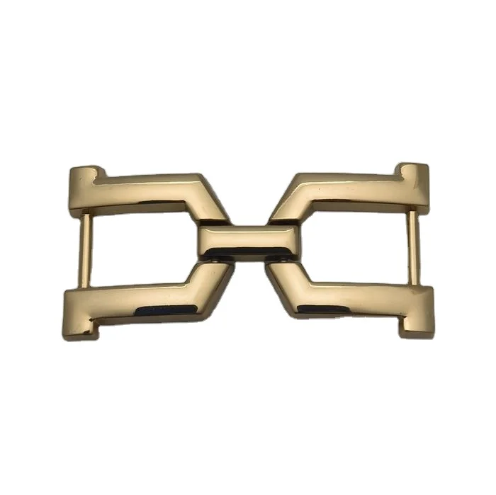 Popular  simple  buckle  good quality  old gold  shoe chain   for  male sandal