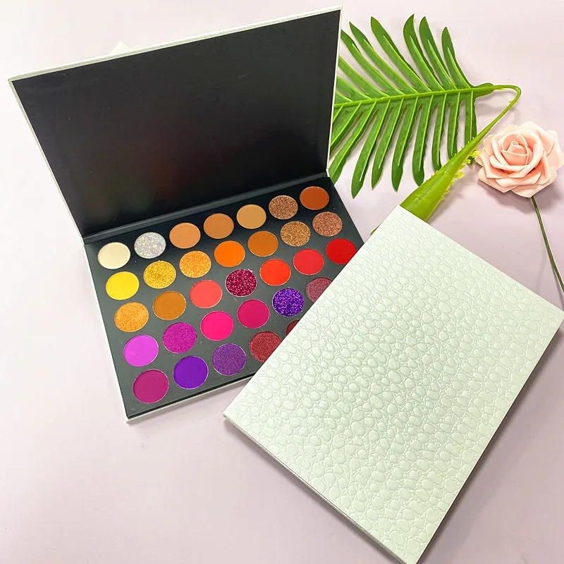 Highly Pigmented Long Lasting Waterproof Professional Contour Highlight Powder Makeup Shimmer Glitter Matte Eye Shadow Palette