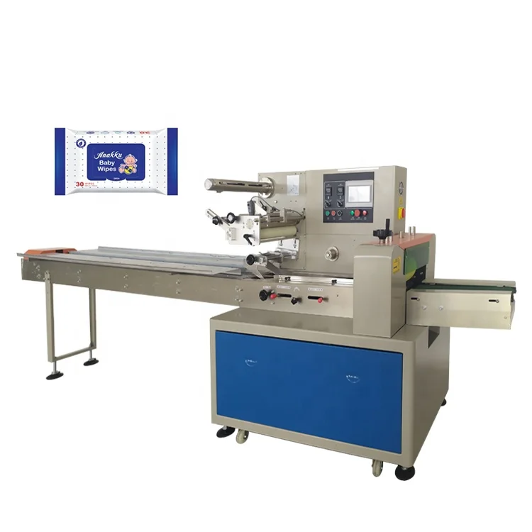 Foshan Factory Sale High Packing Speed Sanitary Napkin Packing Machine For Sample Trail