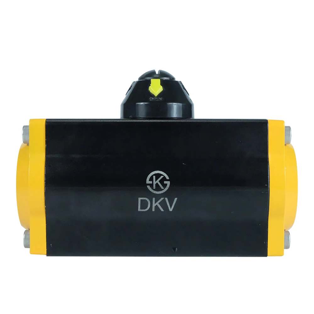 
DKV motorized double acting spring return pneumatic valve actuator 