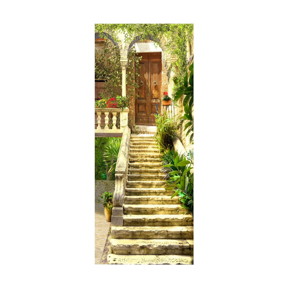 
 Лучший поставщик, креативное деловое украшение, вилла, пейзаж, обои, 3D дверные наклейки  