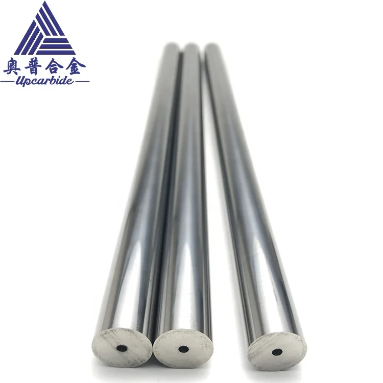 YL10.2 diameter 20*4*330mm h6 tolerance tungsten carbide rod with central hole