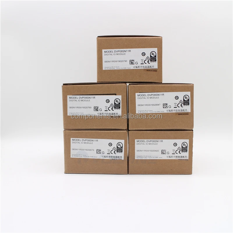 Delta PLC 100-240VAC 8DI 8DO transistor output Standard Original brand new DVP16EH00T3