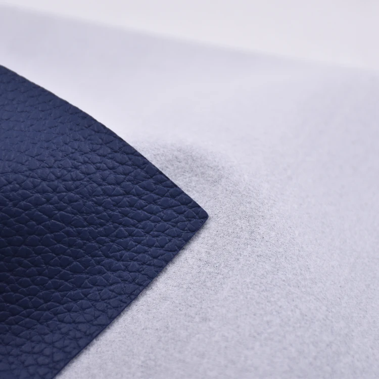 Durability Litchi Embossed Pattern PVC Artificial Leather And Materials Suppliers for Handbag