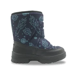 Amazon, оптовая продажа, модные детские милые теплые зимние сапоги, TPR подошва, нейлоновые Водонепроницаемые зимние сапоги