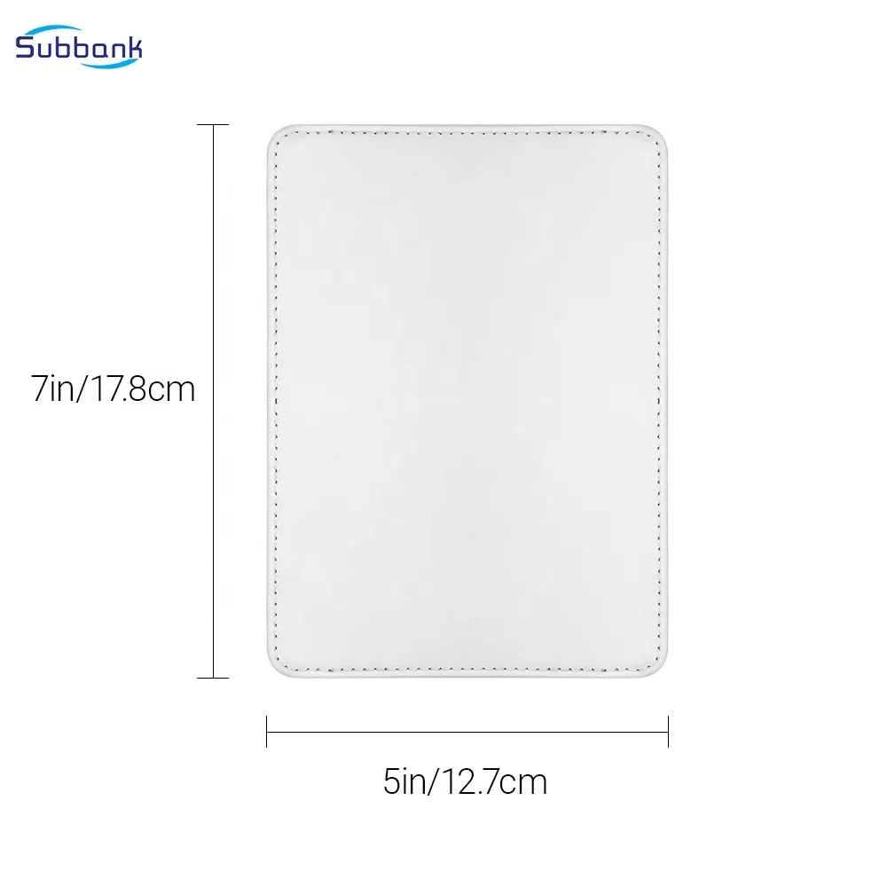 Subbank Sublimation Photo Frames Blanks Custom Printable 5*7inch  Pu Leather Sublimation Photo Frame