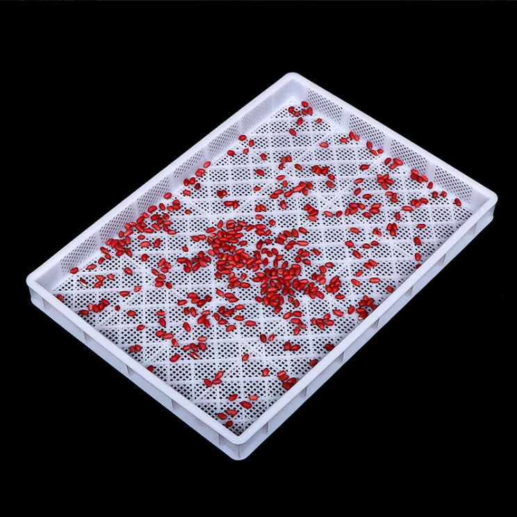 Пищевой квадратный пластиковый сушильный лоток для мяса травяной медицины многоразовый