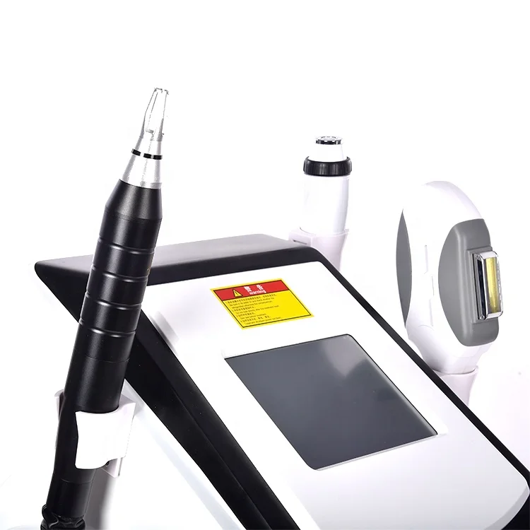 Multifunction beauty 3 in 1 elight ipl opt rf nd yag carbon peeling pico laser tattoo removal/hair removal machine