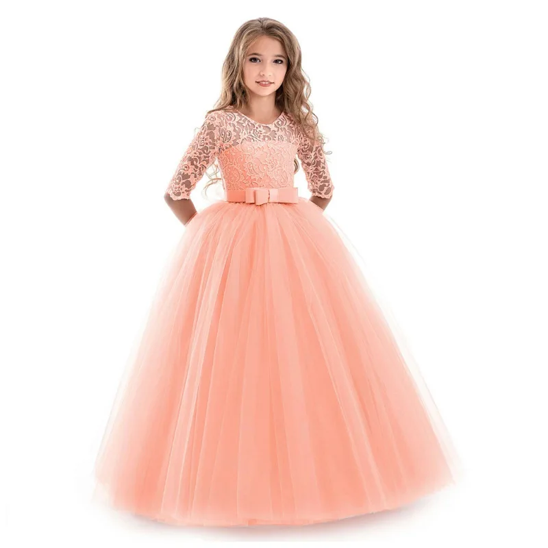 
Little Girls Child Clothes Stitching Designs Dress Material Photo Tutu Birthday Dress From China Supplier 