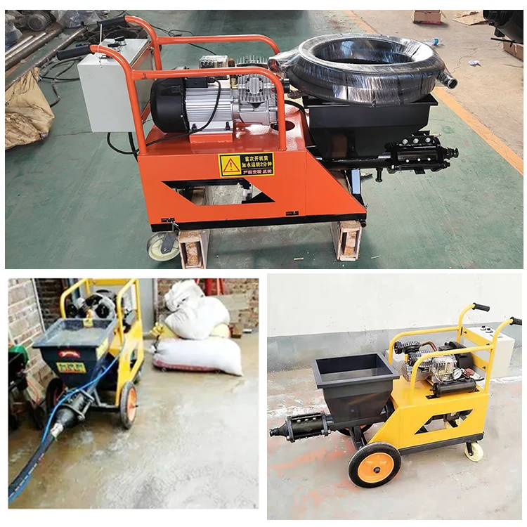Construction Machinery and Equipment Cement Mortar Sprayers/Stucco Sprayers/Wall Putty