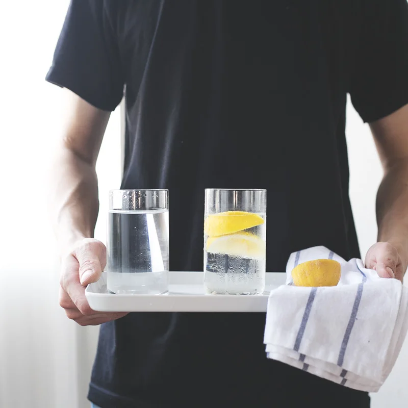 7 oz to 16 oz  Simple Clear Thin round Home table Drinkware Drinking glassTumblers borosilicate glass water  cup