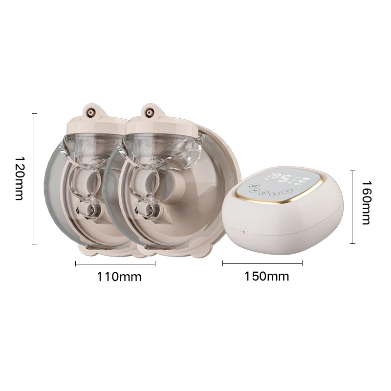 Dearevery New Design Factory  Hot Sale High Quality Wearable Breast Pump Electronic