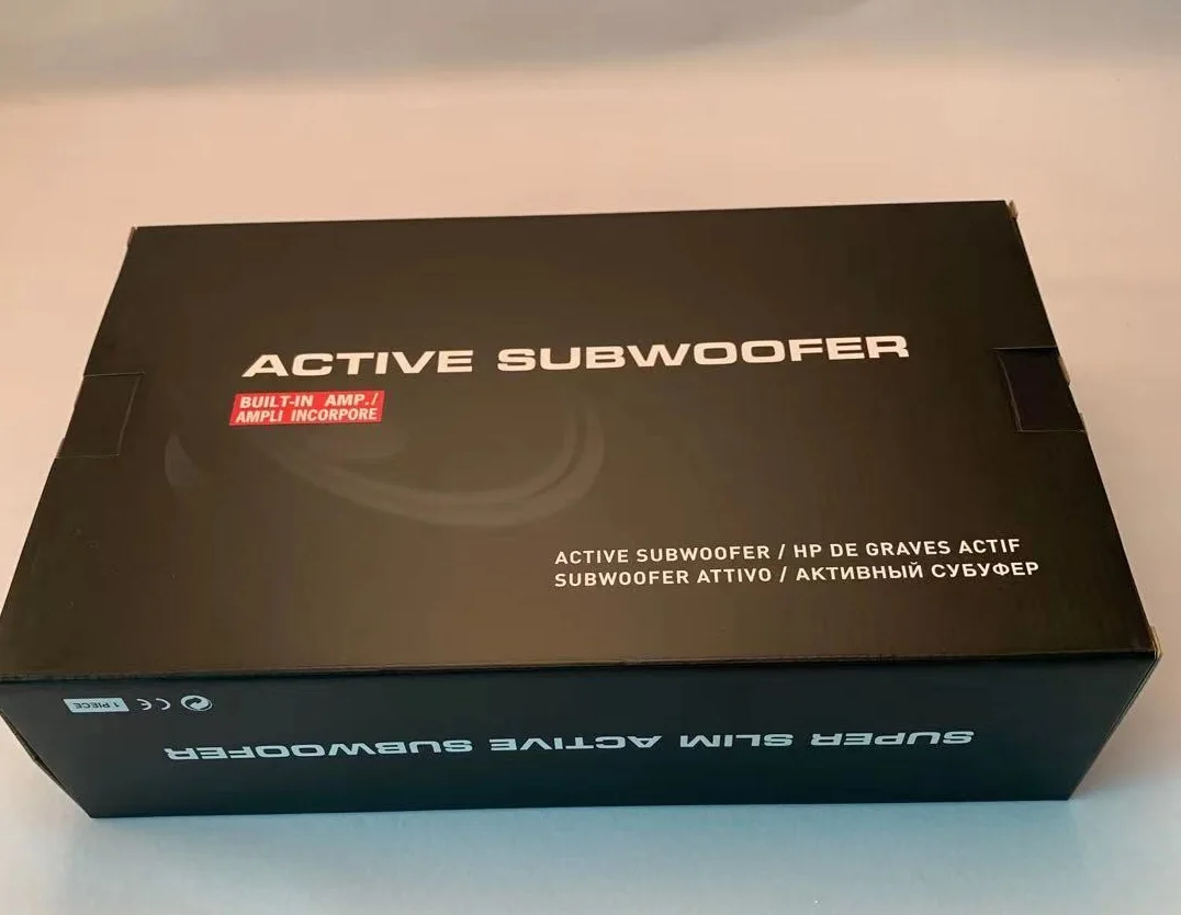 
6*9 inch SUPER SLIM Active Subwoofer Bulid-in AMP 180W high power out car subwoofer under seat subwoofer 