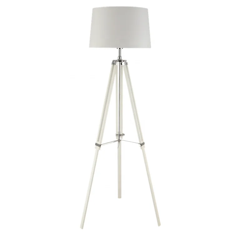 
living room bedroom accent luxury vintage giant studio antique wooden tripod floor lampS 