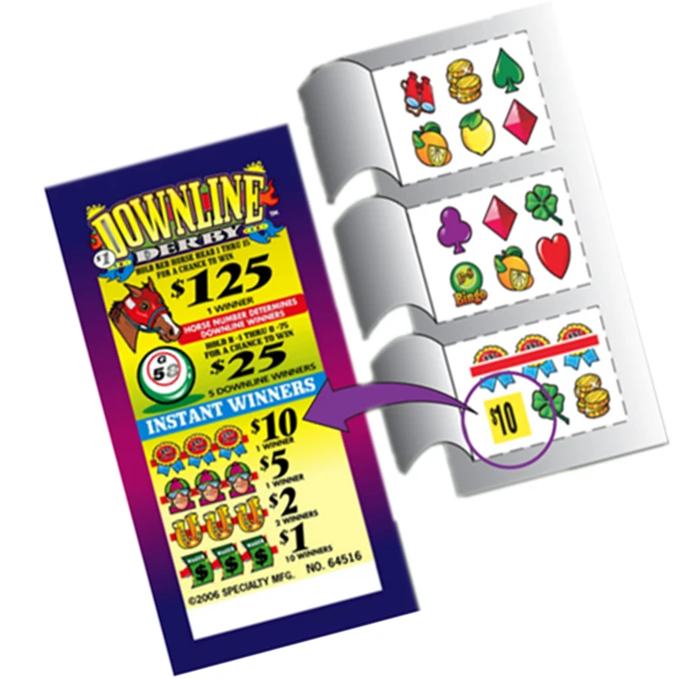 New Arrival Pull Tabs Lottery Tickets Pull Tabs Break Open Lottery Tickets