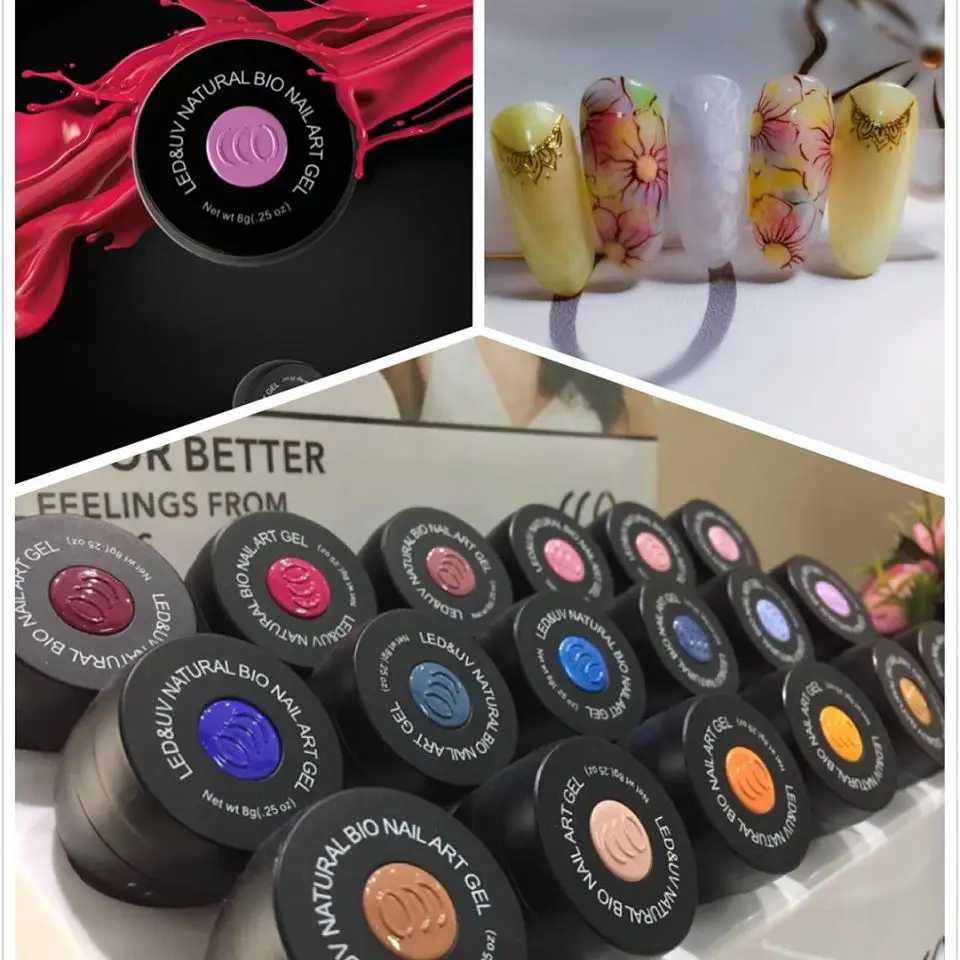 CCO Nail polish manufacturer supply painting jar color gel custom gel nail private label Color Gel Polish