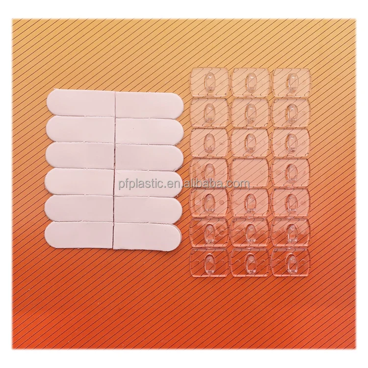decorative clip on display lights Self Adhesive String Light Clips