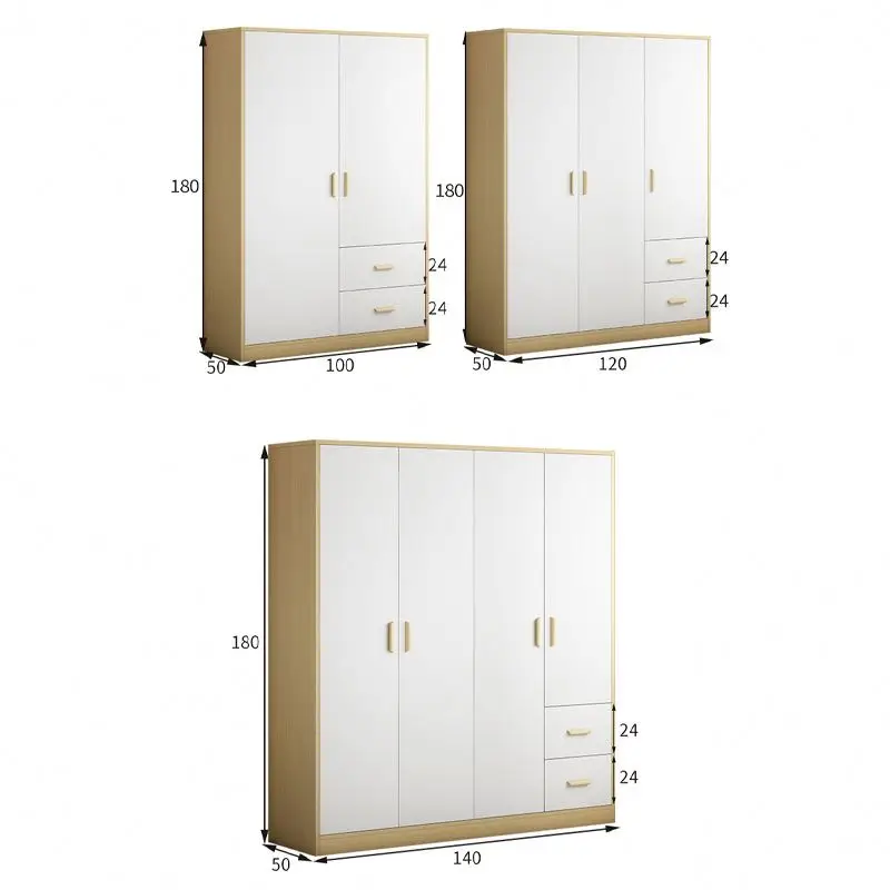 Modern Factory Selling Household Furniture Cupboards For Bedroom Cabinet Cheap Wardrobe