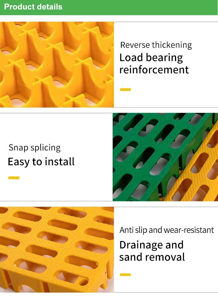 2024 classic design waterproof car wash modular pp interlocking garage tiles floor mat for garage