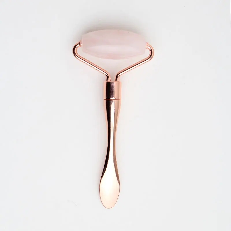 Rose Quartz Face Beauty Stick Beauty Face-lift Massager Facial Jade Roller