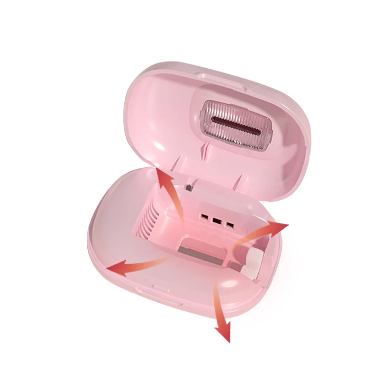 UVC LED Toothbrush Disinfection rate 99% Electric Mini portable Toothbrush Sterilizer for personal using